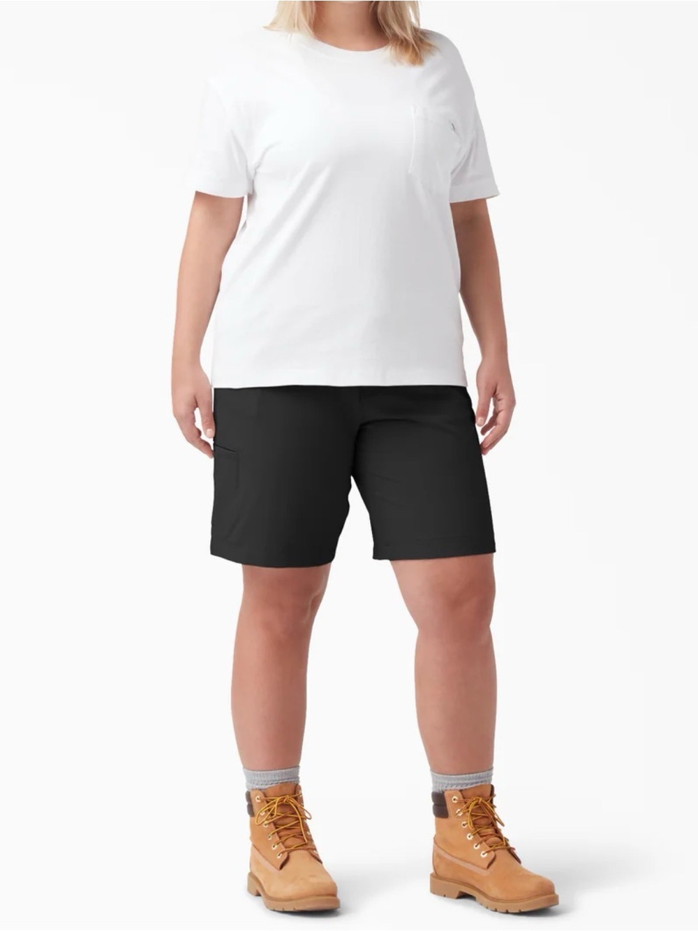 Dickies Women Plus Temp IQ Relaxed Fit Shorts